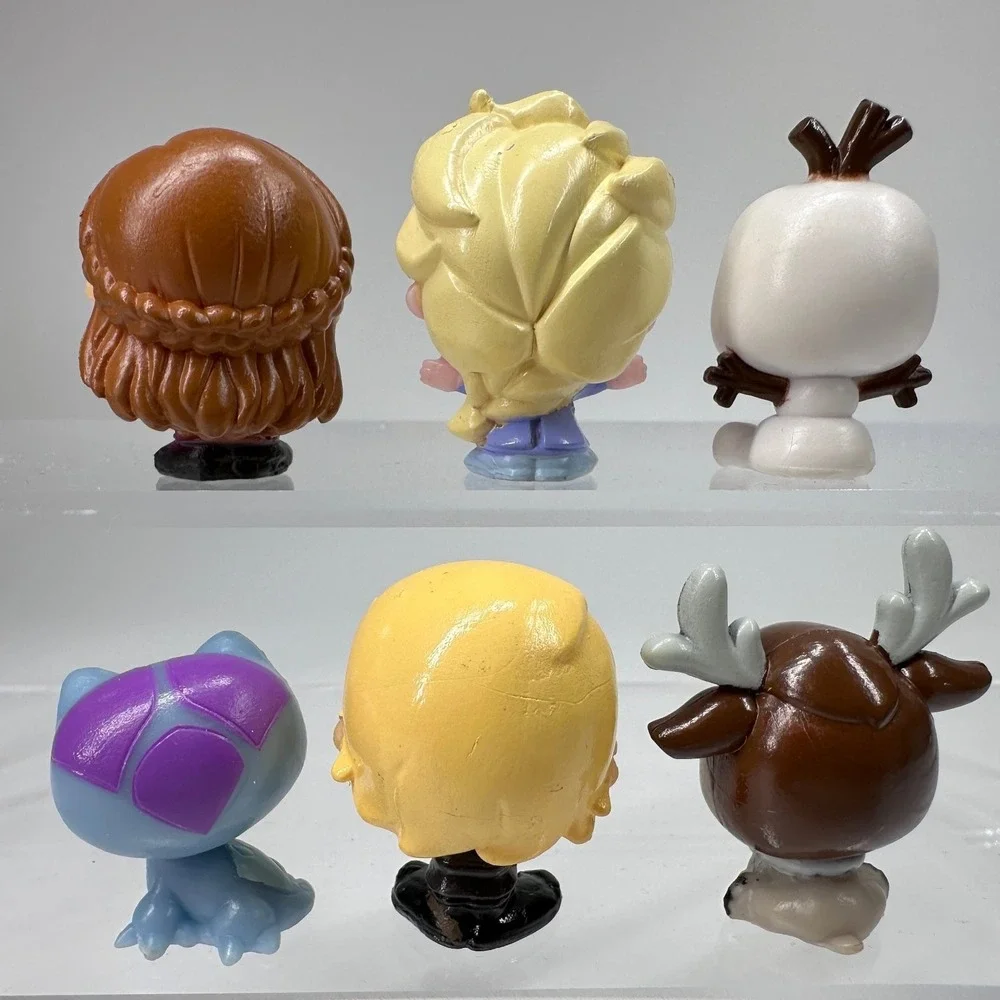 Disney Doorables FROZEN Elsa Anna Olaf Kristoff Sven COMPLETE SERIES 4 SET OF 6